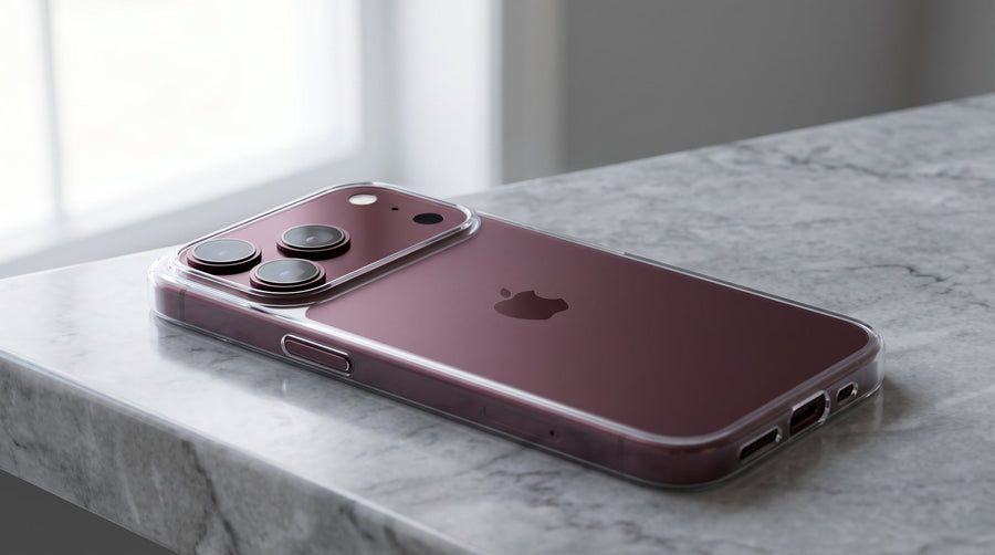 iPhone 18 : coque ultra fine transparente de coques de luxe