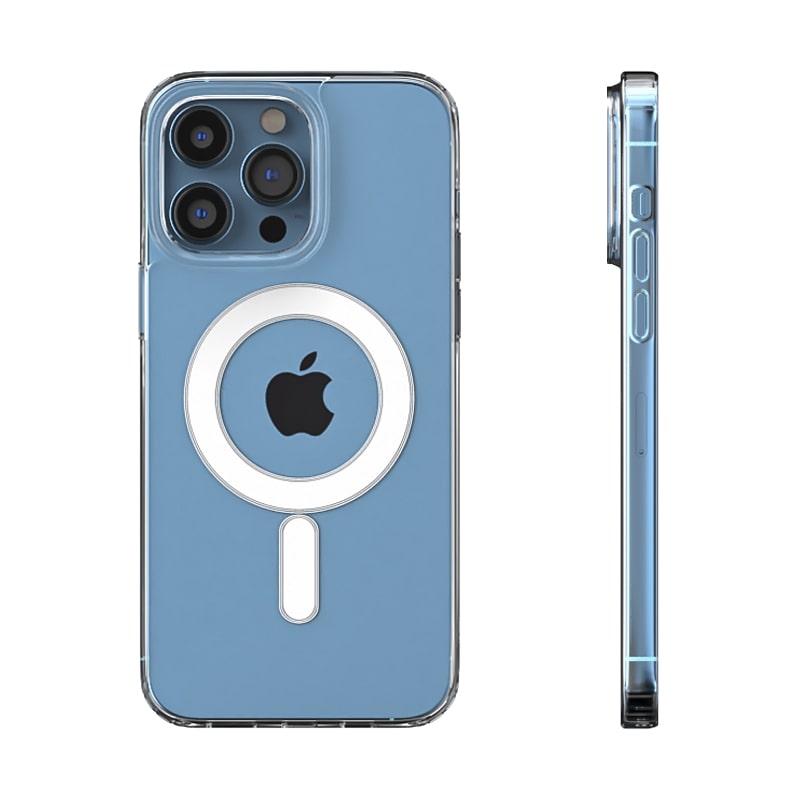 Coque de protection magnétique Transparente pour iPhone 12 mini