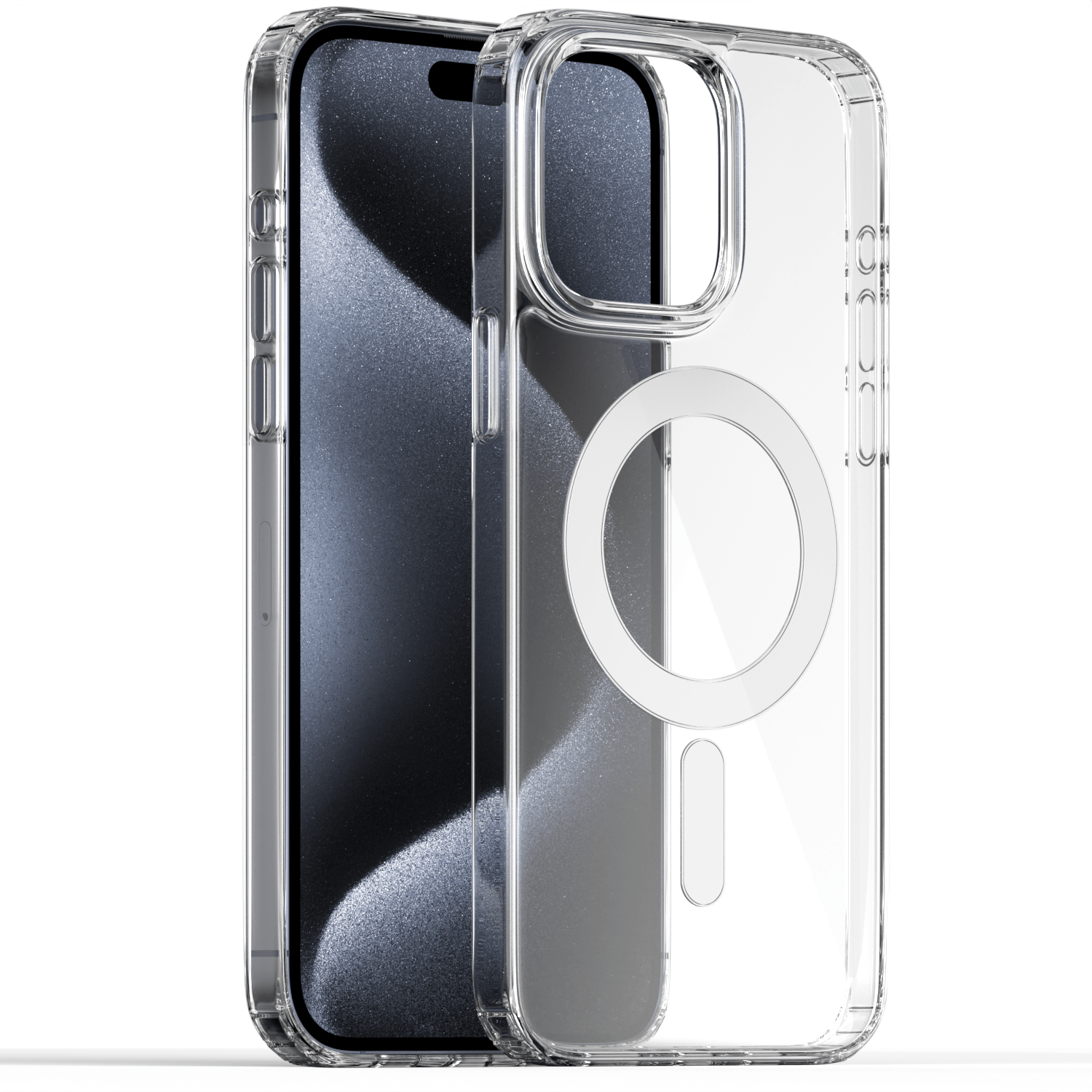 Coque de protection magnétique Transparente pour iPhone 12 mini