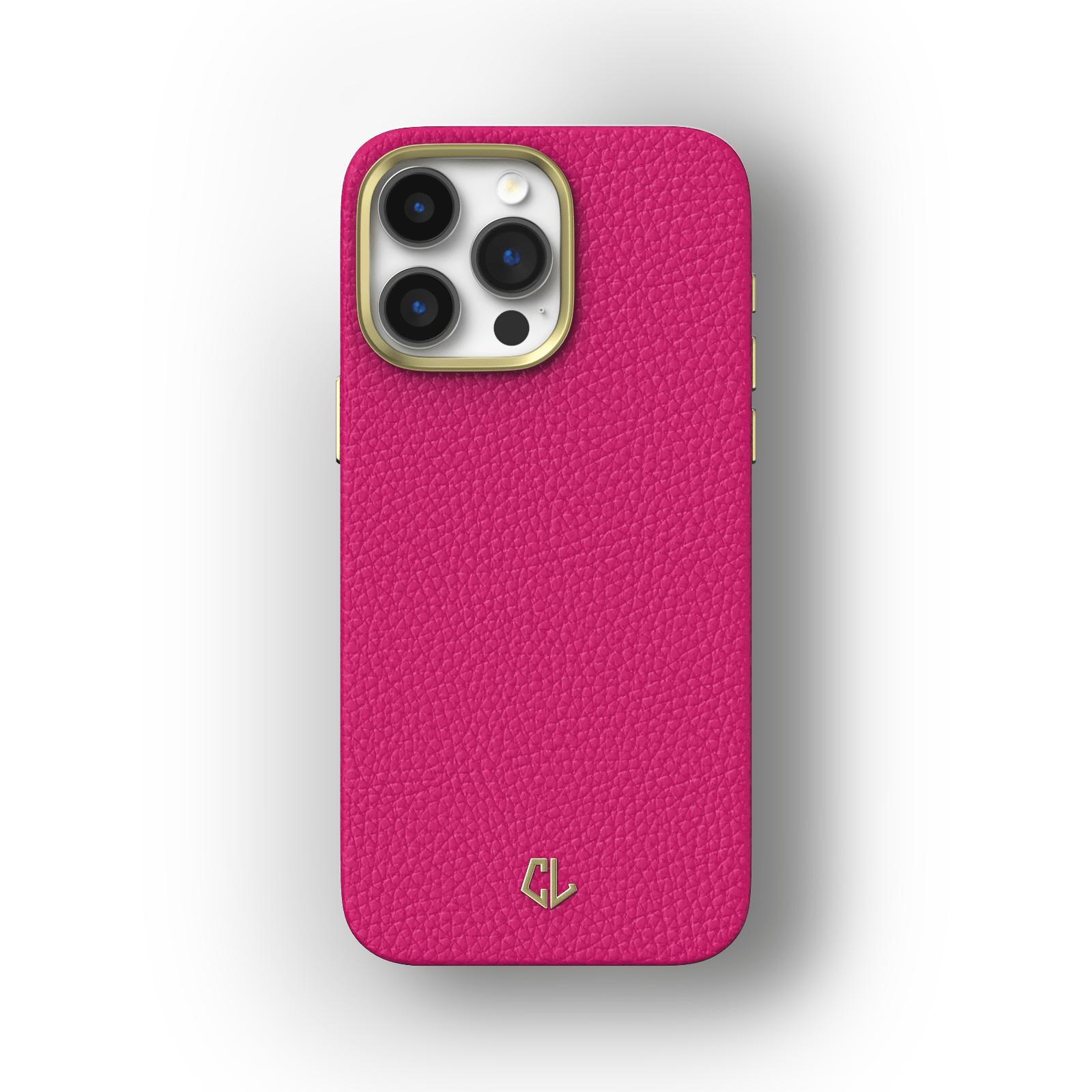 Coque luxe en cuir pour iPhone 13, 13 Mini, 13 Pro, 13 Pro Max - Rose