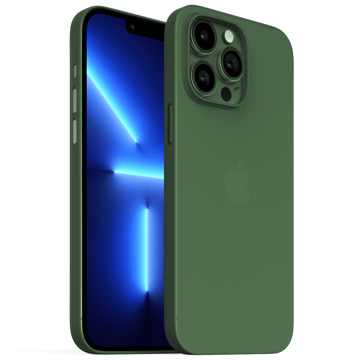 Meilleure Coque iPhone 13, 13 Pro, 13 Pro Max, 13 Mini - Coque Ultra Fine et Slim - Vert
