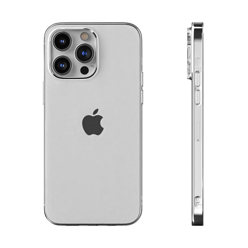 Meilleure Coque Transparente en Silicone pour iPhone 13, 13 Pro, 13 Pro Max, 13 Mini