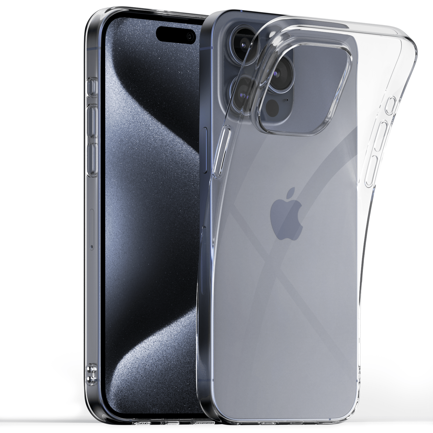 Meilleure Coque Transparente Souple pour iPhone 15 pro, 15 pro max, 15, 15 Plus