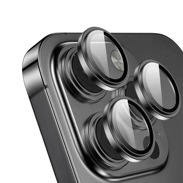 Protège-Caméra Mooov Pour IPhone 16 Pro Et 16 Pro Max - Noir - Neuf